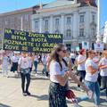 VIDEO Službenici prosvjeduju u Zagrebu: 'Plaće su minimalne, sustavno smo zanemareni'