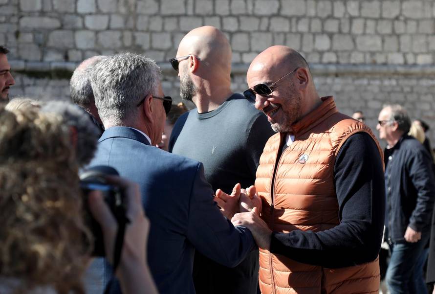 Šibenik: Svečani doček zlatnog izbornika, Ivice Tucka, njegovog pomoćnika Jure Marelje i Perice Bukića