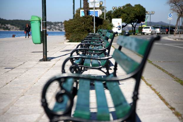 Koronavirus ispraznio ulice Šibenika