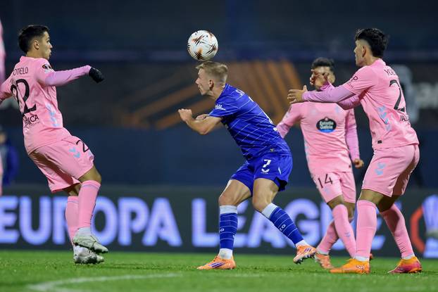 Zagreb: UEFA Europska liga, grupna faza, 4. kolo, GNK Dinamo - Celta Vigo