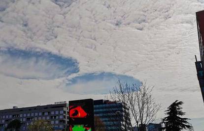 Rijetka pojava na nebu iznad Zagreba: 'Pa ovo izgleda kao da stiže ekipa iz Dana nezavisnosti'