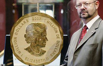 Najveći 'novčić' na svijetu stoji četiri milijuna dolara