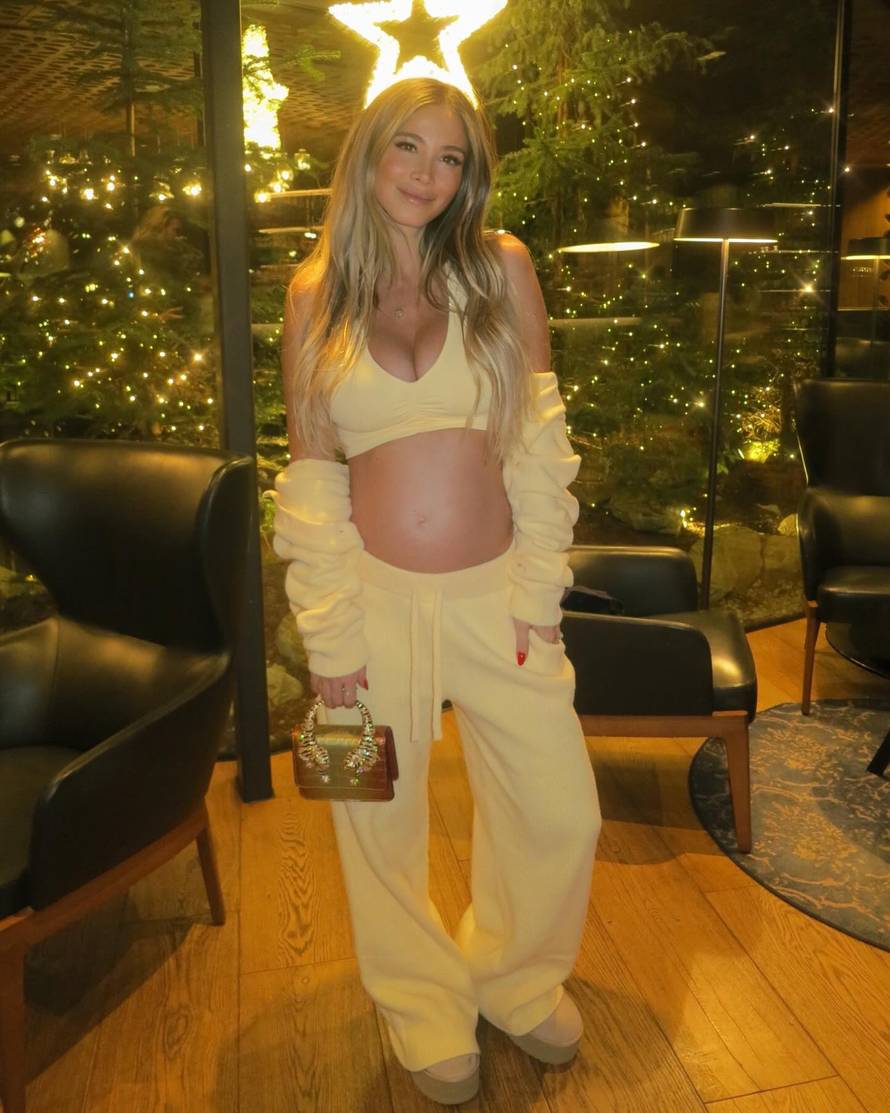 FOTO Diletta ni u sedmom mjesecu trudnoće ne odustaje od poziranja u donjem rublju