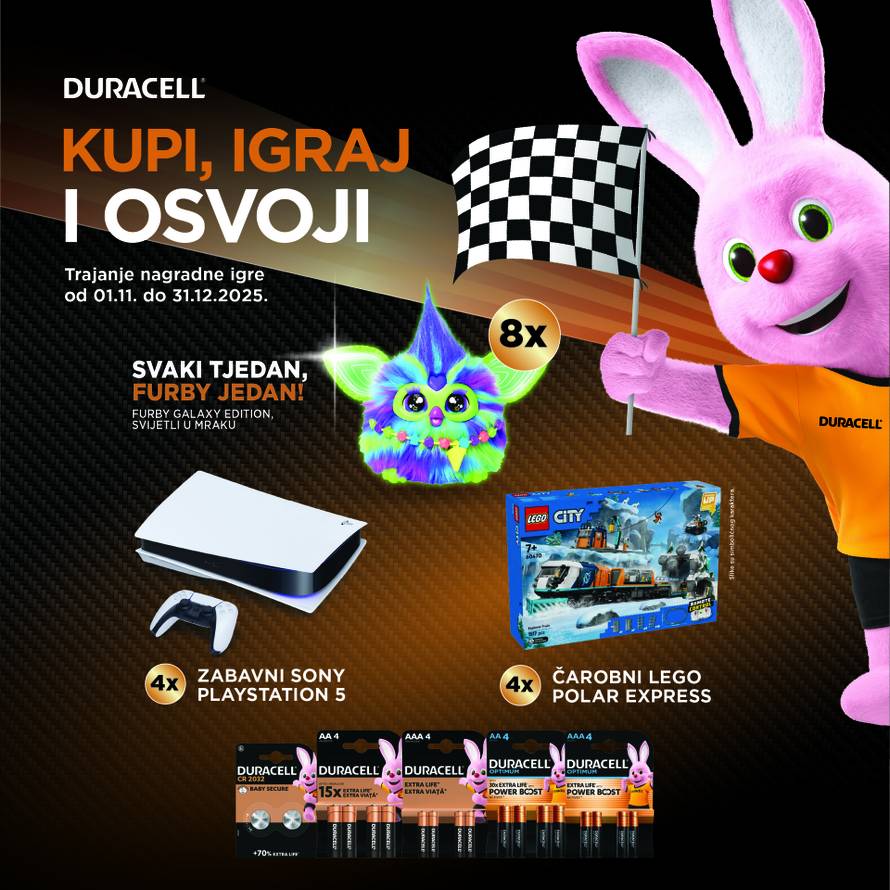 Počela je velika Duracellova nagradna igra