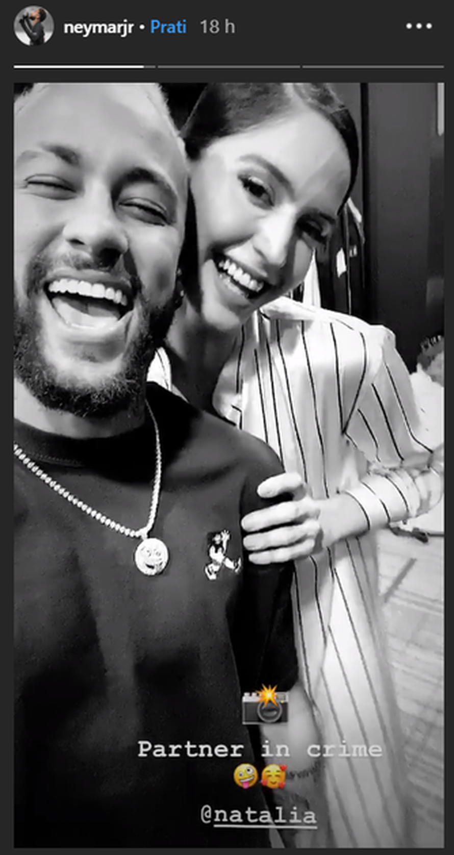 Neymar i Hrvatica su potvrdili vezu: 'Kao Bonnie i Clyde smo'