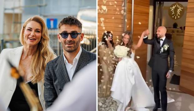 FOTO I Livaja je sa svojom Iris došao na Kalikovo vjenčanje! Evo tko je sve bio na ceremoniji