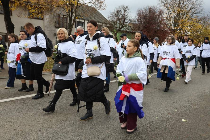 Vukovar: Kolona sjećanja na žrtvu Vukovara