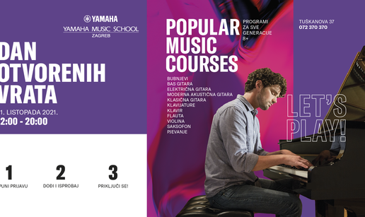 Zabavite se i isprobajte svjetski poznate glazbene programe Yamaha Music School Zagreb