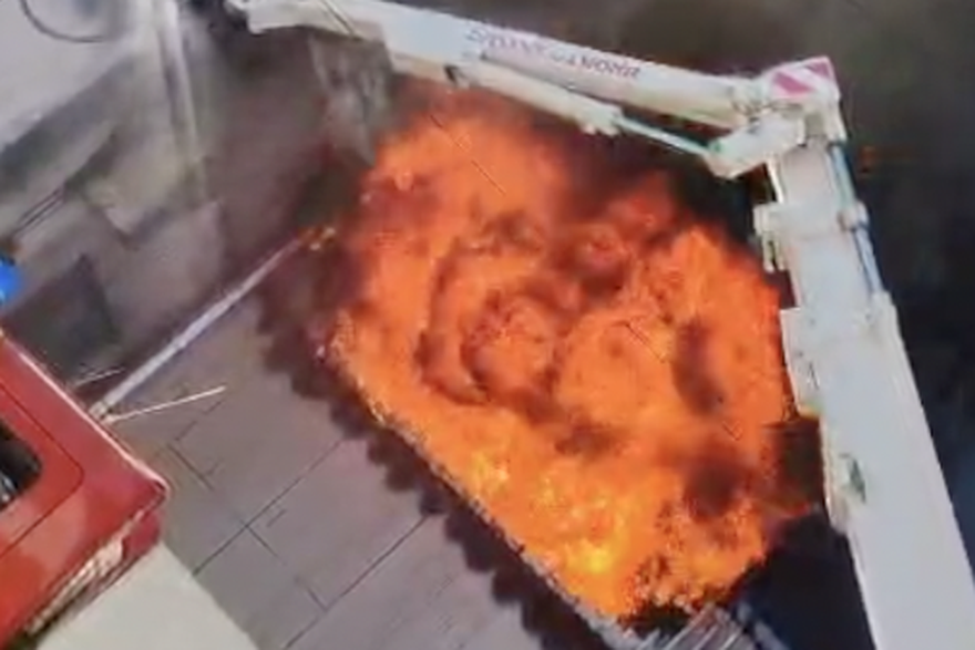 Požar u Svetoj Nedelji