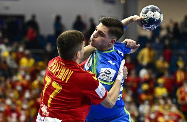 EHF 2022 Men's European Handball Championship - Group A - Slovenia v North Macedonia