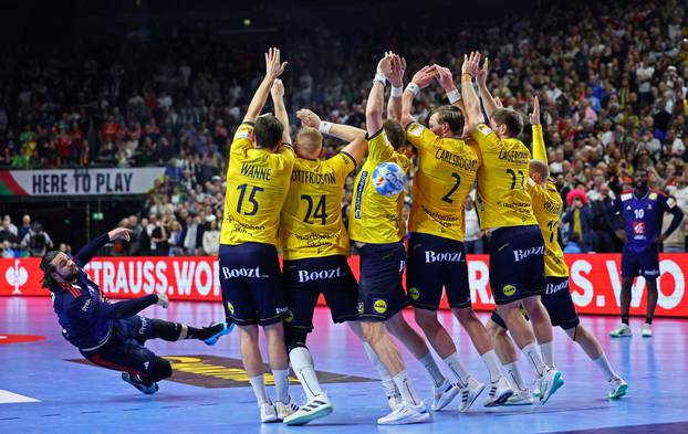 EHF 2024 Men's European Handball Championship - Semi Final - France v Sweden