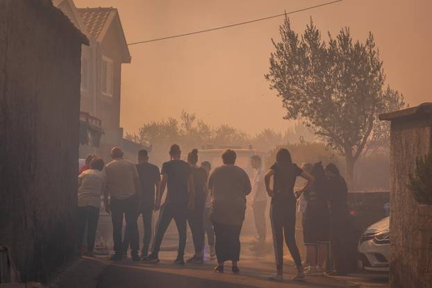 Opuzen: Izbio požar kod mjesta Vid u blizini Metkovića