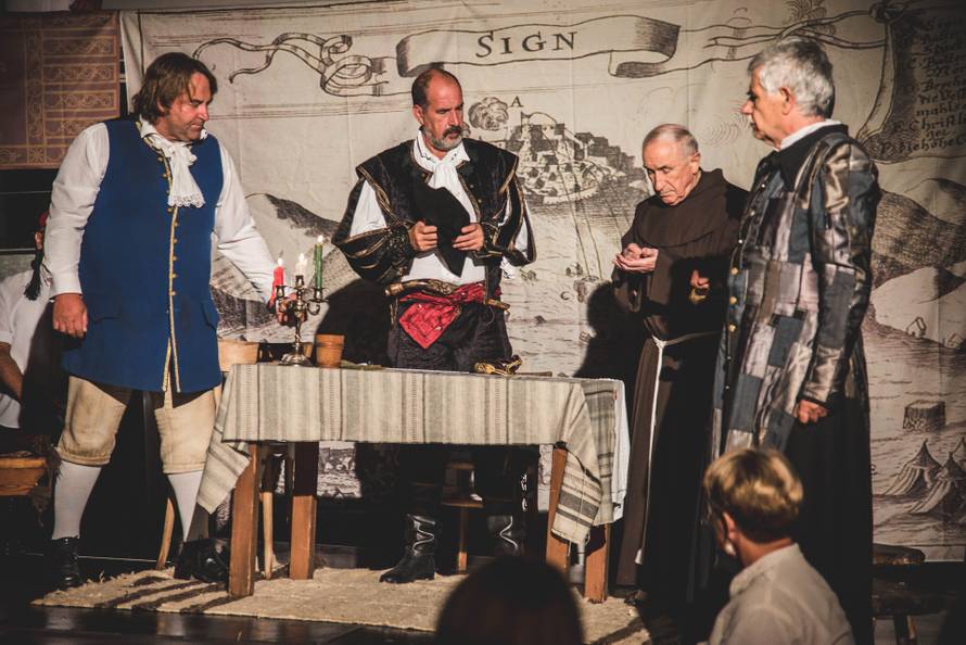 Povijesno scenski spektakl: Predstava 'Opsada Sinja 1715.'