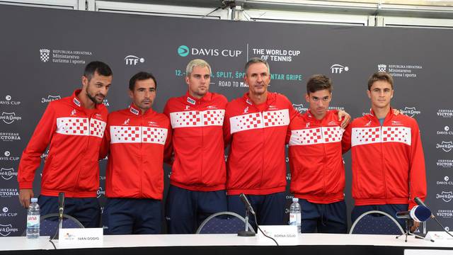 Split: Konferencija za medije Davis Cup reprezentacije