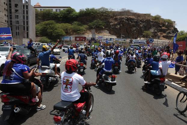 FIFA World Cup 2026 - Cape Verde arrive home in Praia