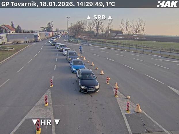 FOTO Gužve na hrvatskoj granici