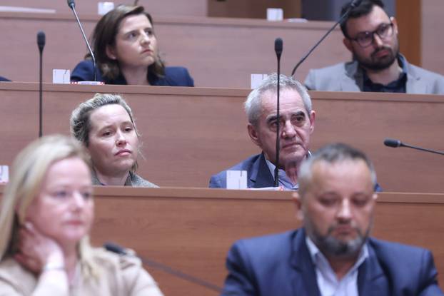 Zagreb: Ivana Kekin dosla u Sabor