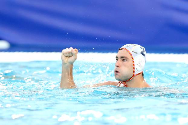 FINA Svjetsko prvesntvo u vaterpolu, polufinale, Španjolska - Hrvatska