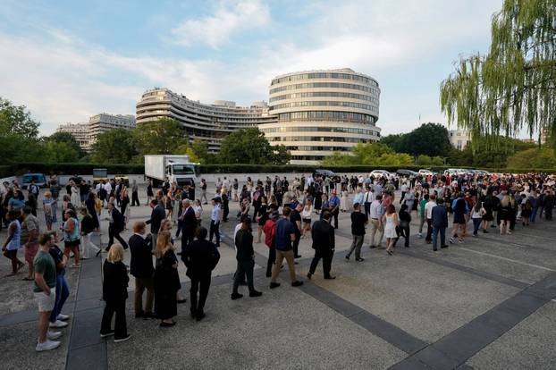 Vigil for conservative activist Charlie Kirk in Washington, D.C.