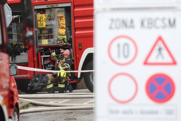 Zagreb: U Vinogradskoj bolnici došlo je do manjeg požara 