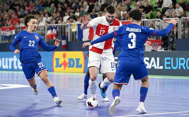 Ljubljana: Francuska - Hrvatska u borbi za broncu