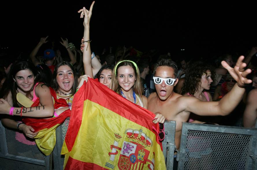 ARHIVA - Split: Tisu?e mladih iz cijelog svijeta uživa na prvom Ultra Europe festivalu