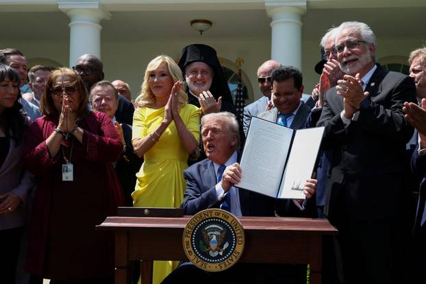 National Day of Prayer event at White House in DC