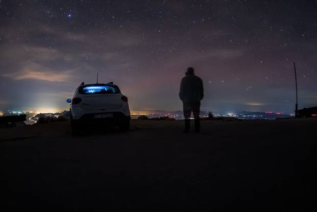 Aurora Borealis promatrana s vrha Biokova Sv. Jure 