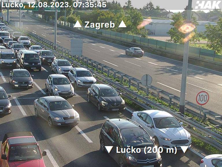 Ogromne gužve oko Zagreba, zbog sudara u tunelu Plasina kolona na A1 duga 6 kilometara