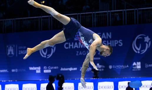 FOTO LETI, LETI KOVTUN Ovako je izgledao nastup hrvatskog gimnasti&ccaron;ara na parteru na EP-u