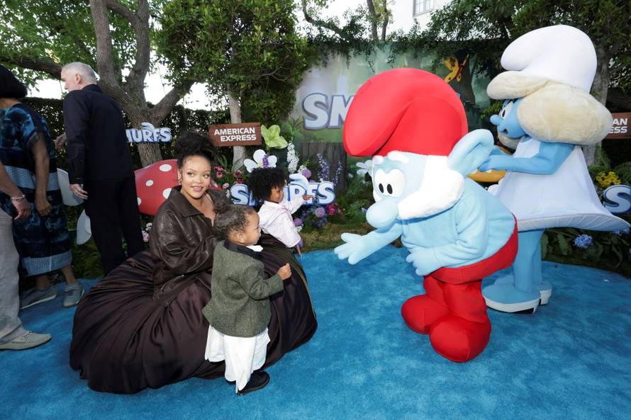 Premiere for the film "Smurfs" in Los Angeles