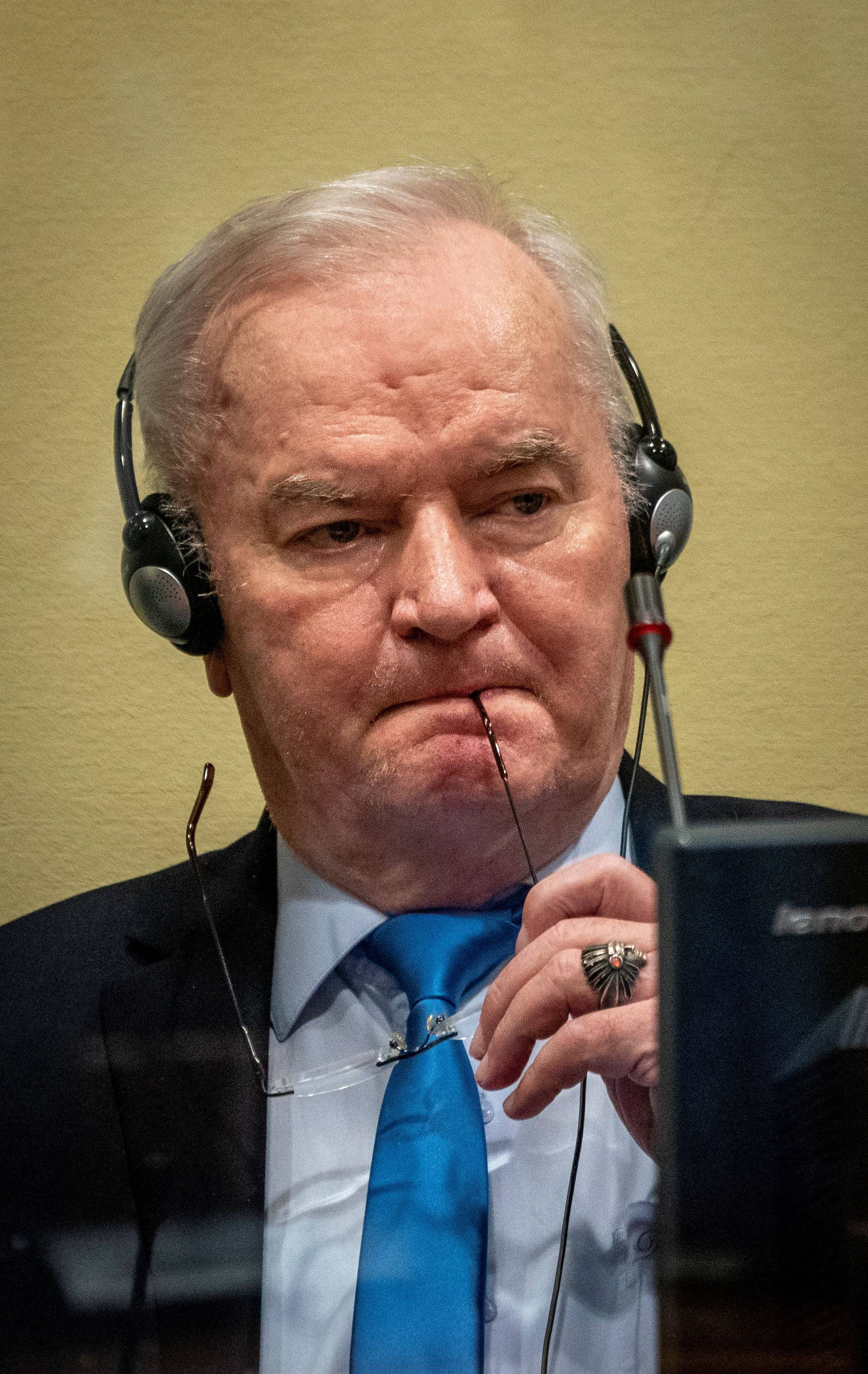 Former Bosnian Serb commander Mladic appeal judgement at UN court in The Hague