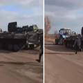 Nevjerojatan video: Ukrajinski seljak maznuo ruski oklopnjak