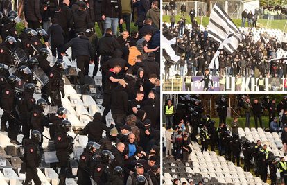 VIDEO Kaos u Srbiji! Prekinuta utakmica zbog nereda u režiji Grobara, sukobili se s policijom