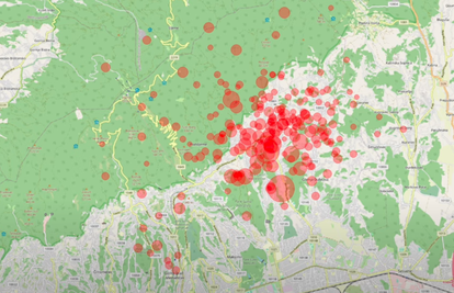 Svi potresi u Zagrebu od onog 22. ožujka: Bilo ih je oko 1000!