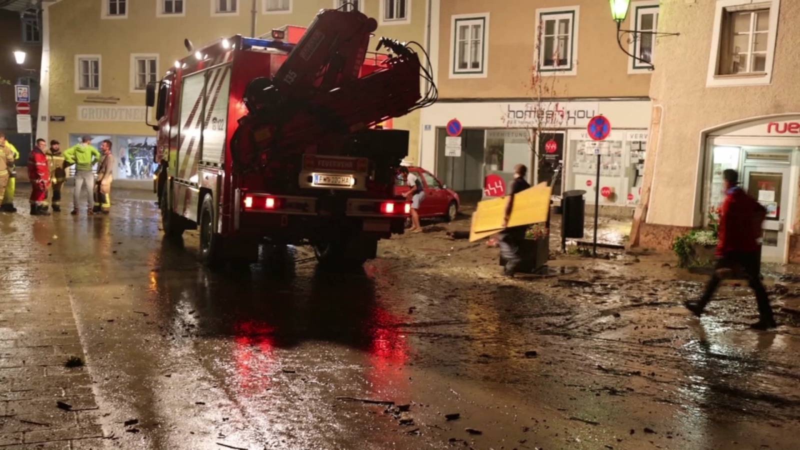 Storms in Austria