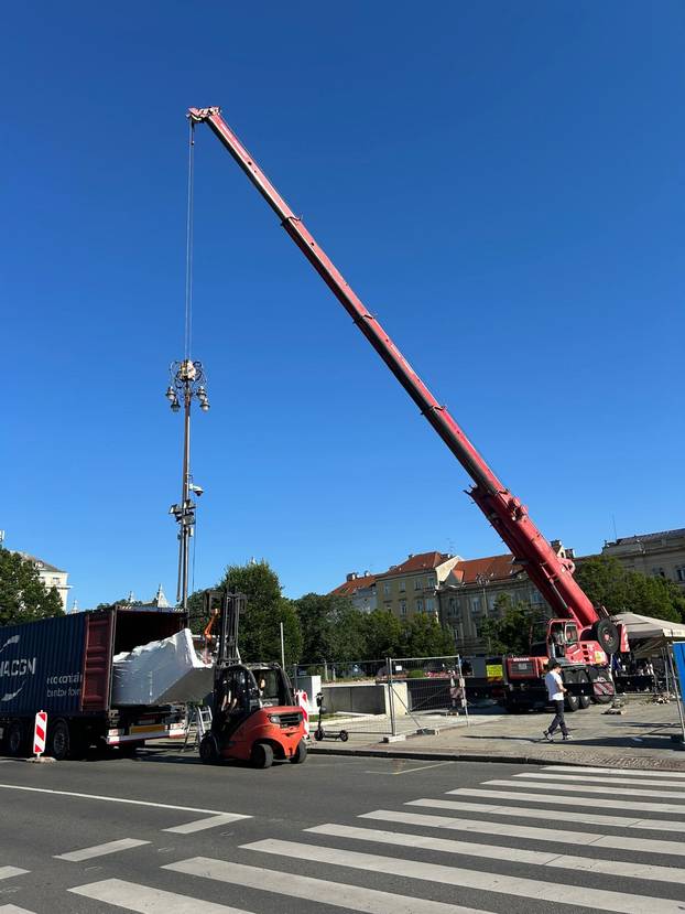 FOTO Nove stube za Importanne centar konačno stigle u Zagreb