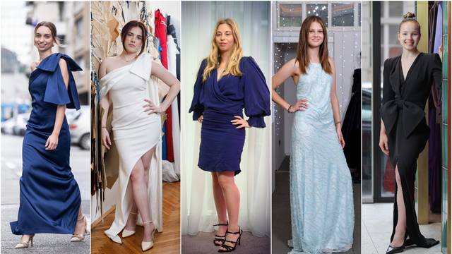 Dobitnice maturalnih haljina: Klara, Lucija, Petra, Jana i Sara su zablistale na svoj veliki dan