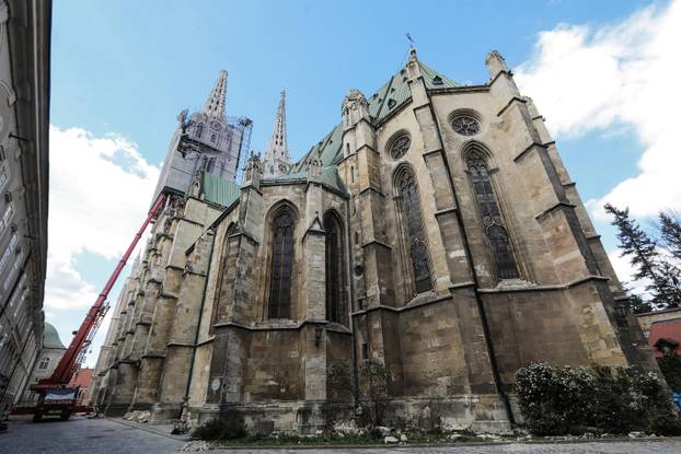 Započela sanacija zagrebačke katedrale