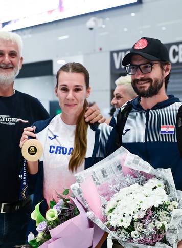 Zagreb: Povratak Sare Kolak nakon zlatne medalje u bacanju koplja na Europskom prvenstvu u Birminghamu