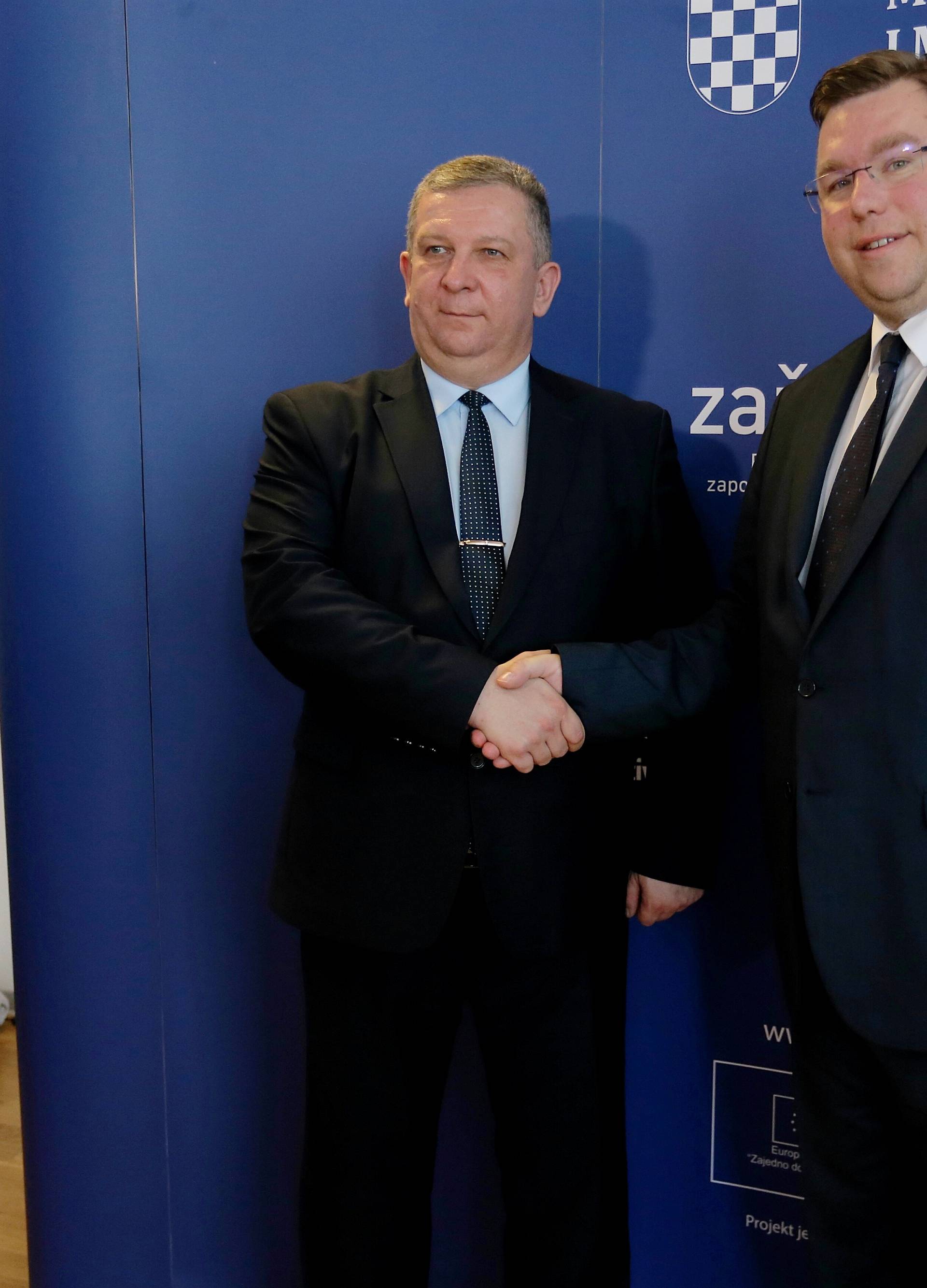 Zagreb: Ministar PaviÄ sastao se s ukrajinskim ministrom socijalne politike Revom