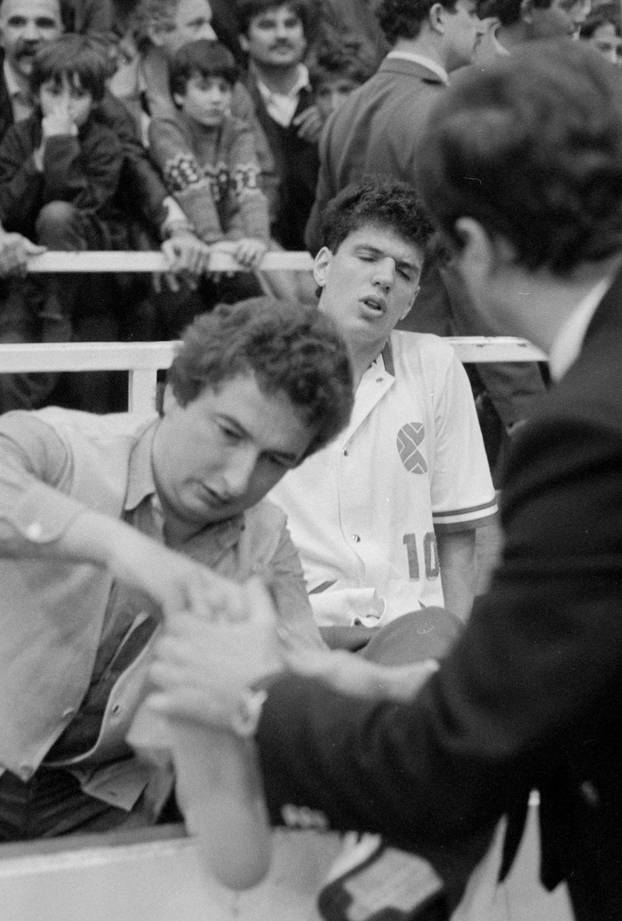 Druga utakmica finala play-offa Prvenstva Jugoslavije 1986. godine, KK Cibona - KK Zadar
