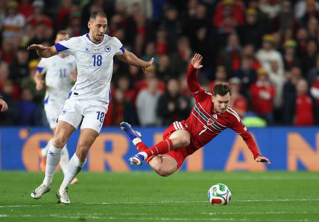 FIFA World Cup - UEFA Qualifiers - Semi Final - Wales v Bosnia and Herzegovina