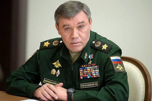 General Valery Gerasimov, chief of the Russian army's general staff
