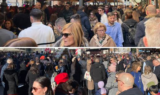 VIDEO Centar Zagreba od jutra je pun, na ulicama vlada dobro raspoloženje: Pogledajte scene