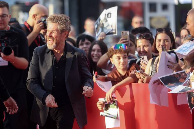 Američki glumac Willem Dafoe prošetao je crvenim tepihom 31. Sarajevo Film Festivala