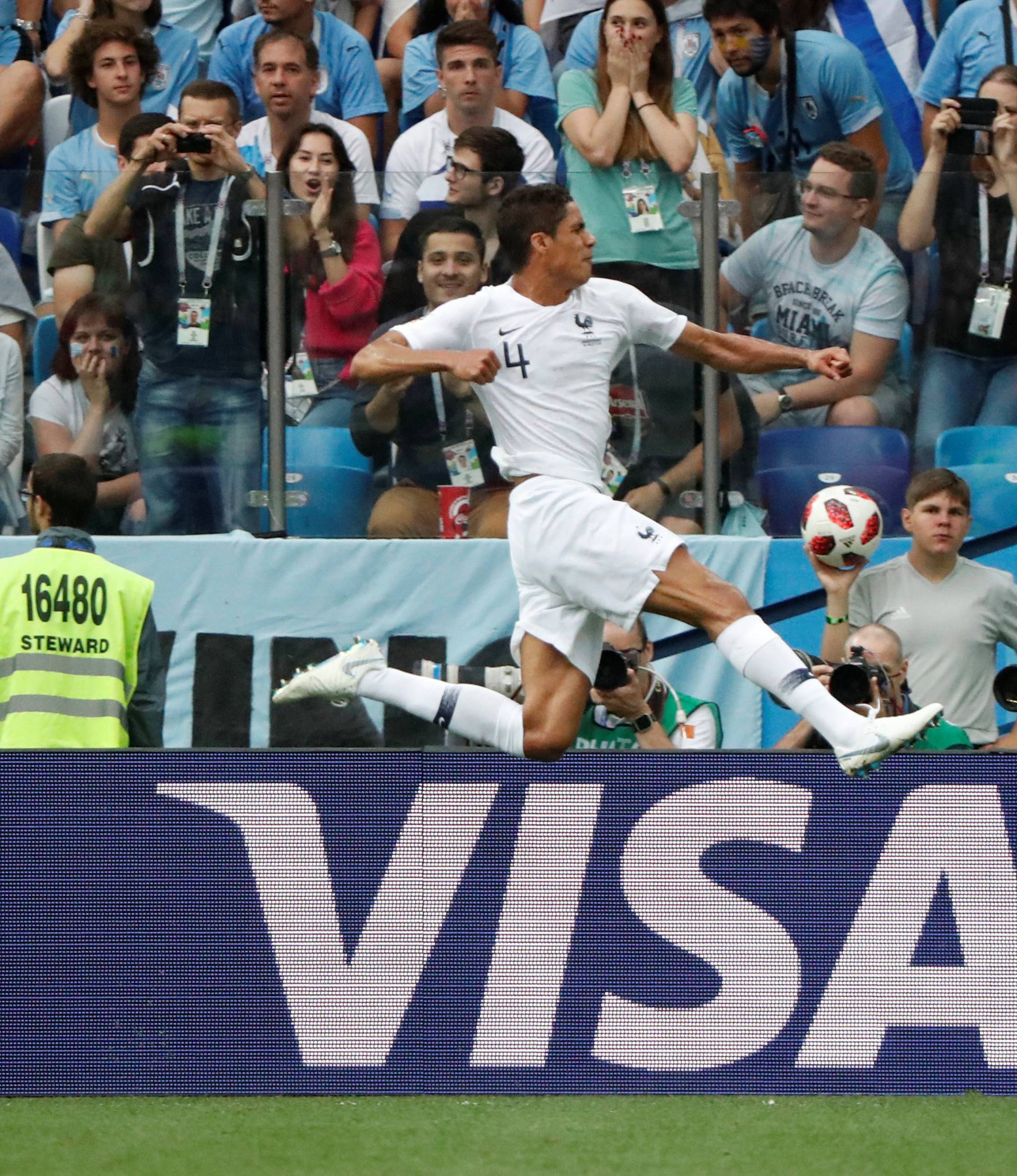 World Cup - Quarter Final - Uruguay vs France