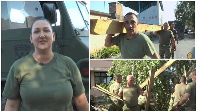 MORH objavio spot kako vojnici pomažu Slavoniji nakon razorne oluje: 'Nismo vas zaboravili'