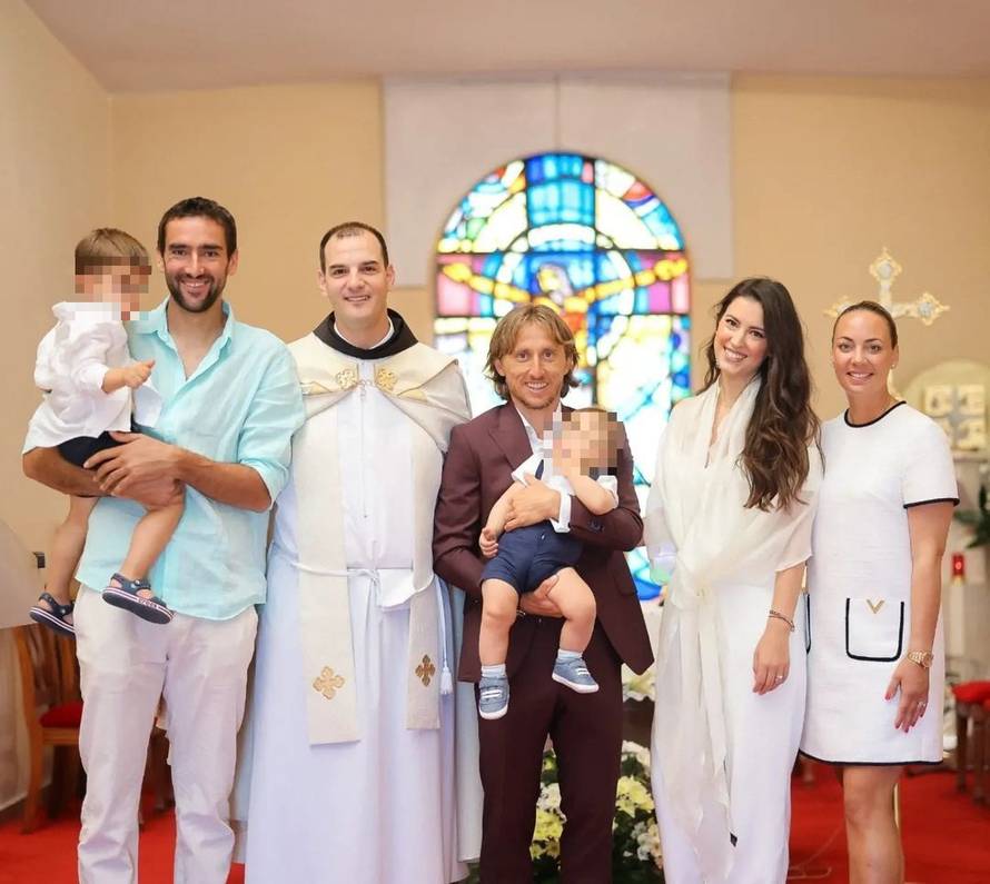 Luka Modrić kum Čilićevu sinu: 'Moj teniski partneru, hvala ti'