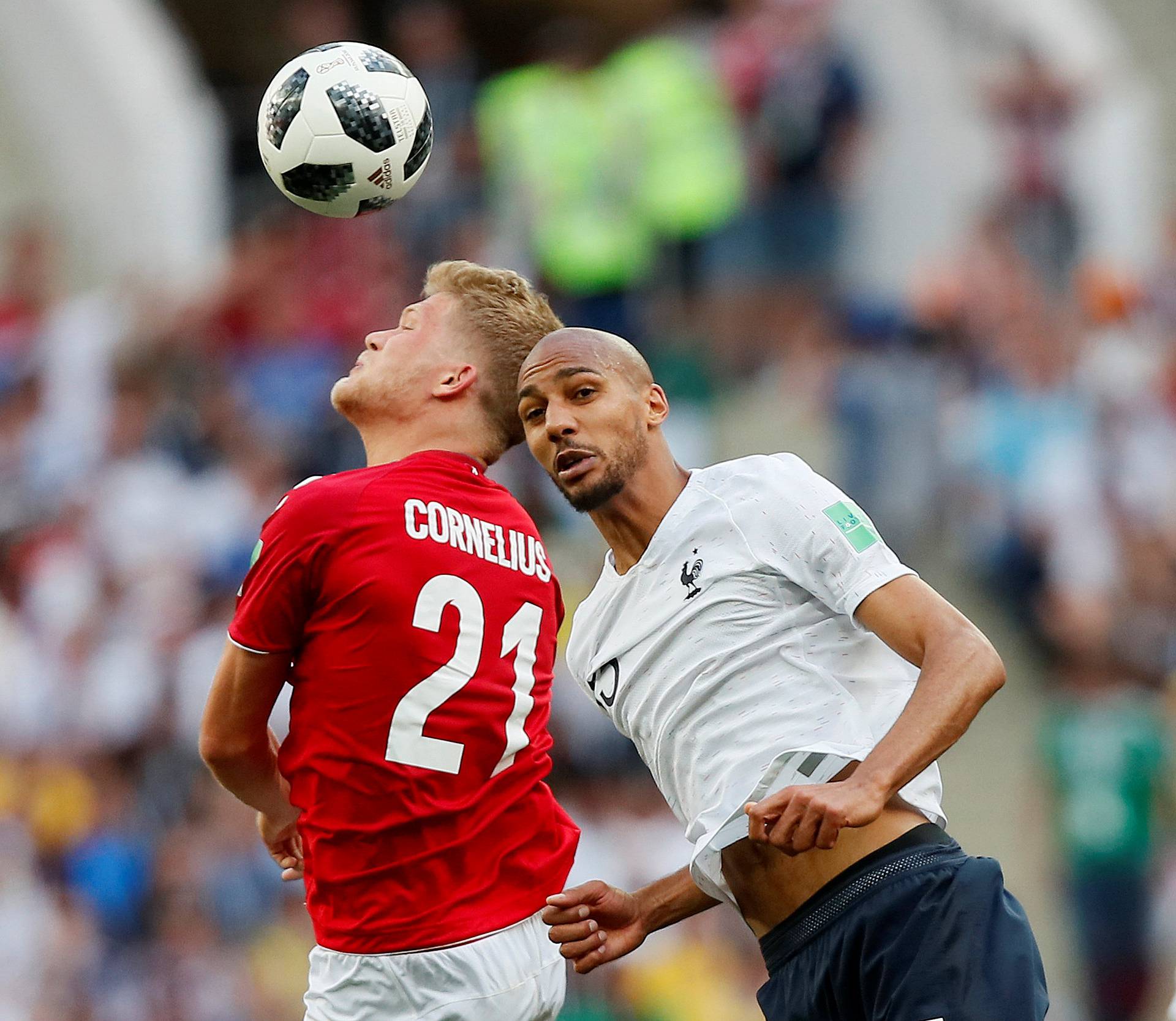 World Cup - Group C - Denmark vs France